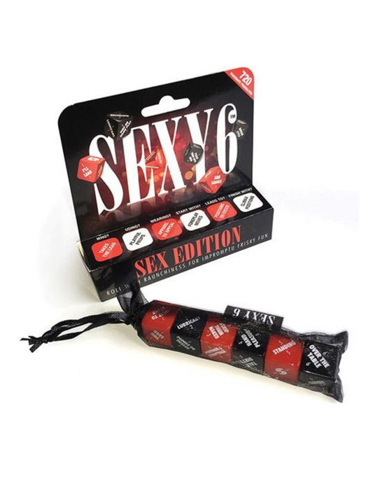 Sexy 6 Dice Game - Sex Edition, Kink Edition, Pride Edition, Foreplay Edition