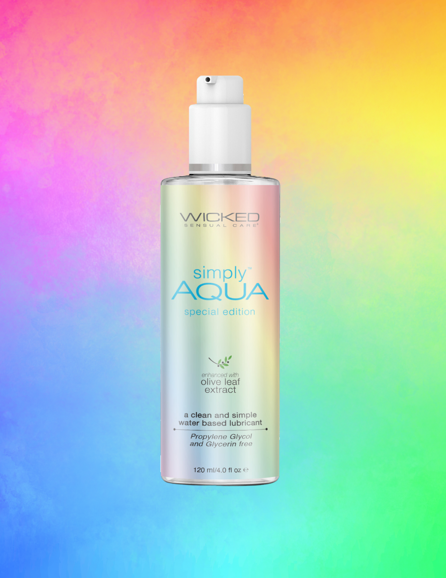 The Simply Aqua Special Edition bottle.