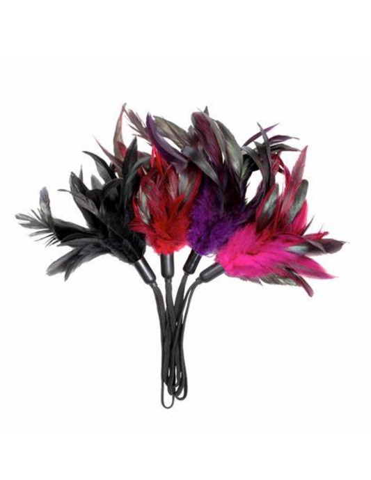 Pleasure Feather (TM) - Rose, Black, Red