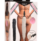 Tailz Silicone Anal Plug and 3 Interchangeable Tail Set (3 piece) in package.