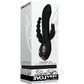 Product box for Trifecta Rechargeable Silicone Rabbit Vibrator - (Black)