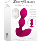Zero Tolerance - Bubble Butt Silicone Inflatable Rechargeable Anal Plug w/ Remote Control - Red