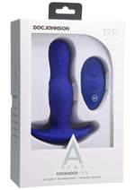 Load image into Gallery viewer, A-Play Expander Rechargeable Silicone Anal Plug with Remote Control - Blue
