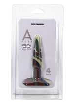 Load image into Gallery viewer, A-Play Groovy Silicone Anal Plug - Green - 4in

