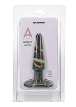 Load image into Gallery viewer, A-Play Groovy Silicone Anal Plug - Green - 5in
