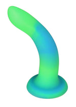 Load image into Gallery viewer, Addiction Rave Silicone Glow In The Dark Dildo
