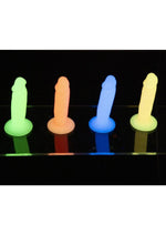 Load image into Gallery viewer, Addiction Silly Willy Glow In The Dark Silicone Dildo
