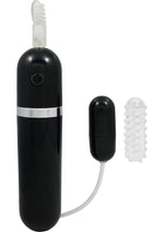 Load image into Gallery viewer, Ahhh Vibrating Bullet Of Love with Remote Control - Black
