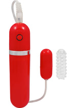 Load image into Gallery viewer, Ahhh Vibrating Bullet Of Love with Remote Control - Red
