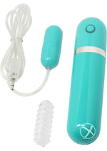 Load image into Gallery viewer, Ahhh Vibrating Bullet Of Love with Remote Control - Teal
