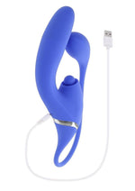 Load image into Gallery viewer, All In Rechargeable Silicone Dual Vibrator
