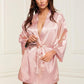 All Satin Robe - Gold/Rose Gold - One Size