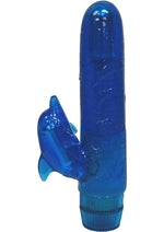 Load image into Gallery viewer, Aloha Lei Waterproof Vibrator - Blue - 6in
