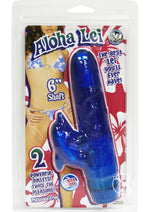 Load image into Gallery viewer, Aloha Lei Waterproof Vibrator - Blue - 6in
