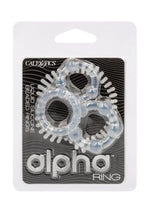 Load image into Gallery viewer, Alpha Liquid Silicone Beaded Rings - Clear - Set
