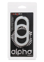 Load image into Gallery viewer, Alpha Liquid Silicone Commander Ring - Natural/White