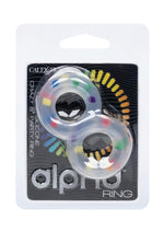 Load image into Gallery viewer, Alpha Liquid Silicone Crazy 8 Party Ring - Multicolor
