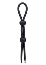 Load image into Gallery viewer, Alpha Liquid Silicone Dual Lasso - Black
