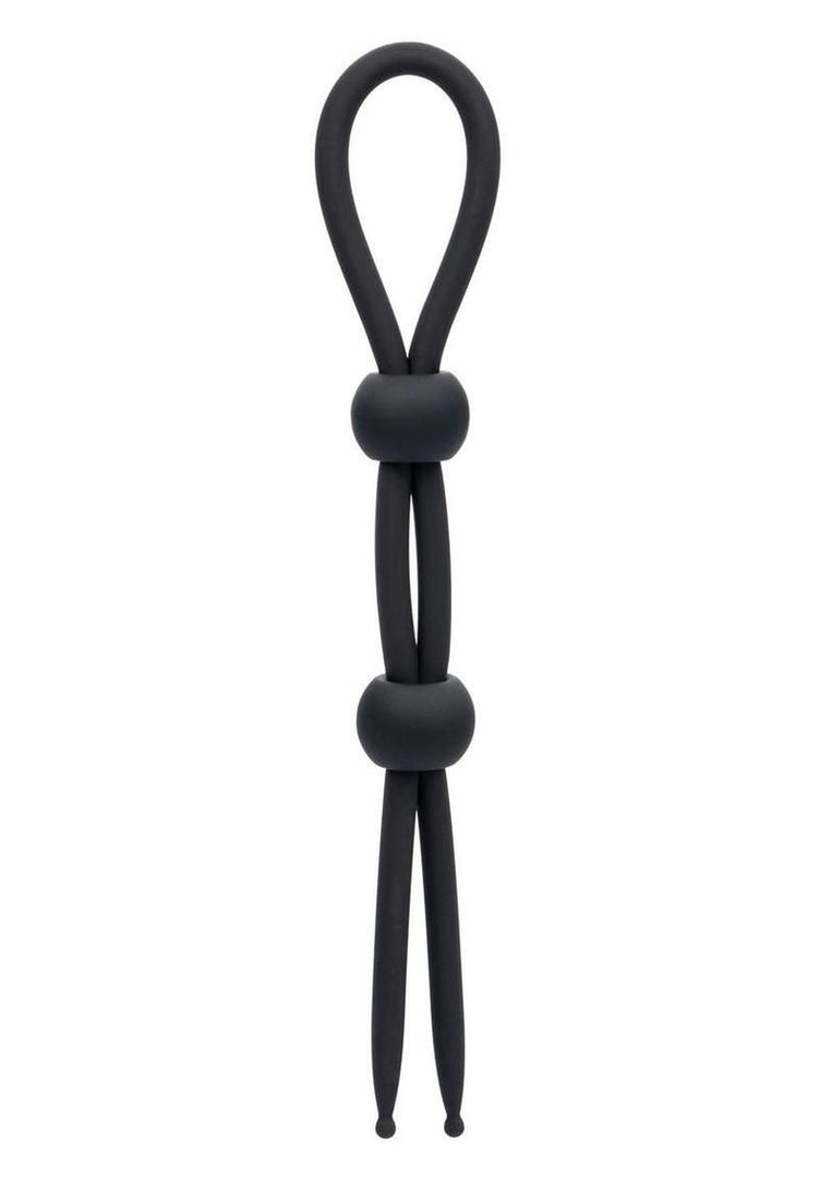 Alpha Liquid Silicone Dual Lasso - Black