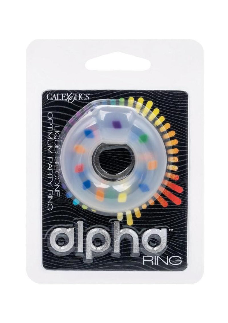 Alpha Liquid Silicone Optimum Party Ring - Multicolor