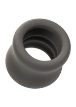 Load image into Gallery viewer, Alpha Liquid Silicone Scrotum Ring - Gray/Grey
