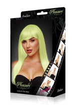 Load image into Gallery viewer, Amber Glow In The Dark Wig - Glow In The Dark/White

