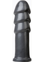 Load image into Gallery viewer, American Bombshell B-10 Warhead Dildo - Grey/Gun Metal - 10.1in