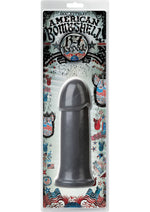 Load image into Gallery viewer, American Bombshell B-7 Torpedo Dildo - Grey/Gun Metal - 7in