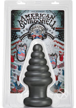 Load image into Gallery viewer, American Bombshell Destroyer Anal Plug - Grey/Gun Metal