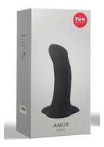 Load image into Gallery viewer, Amor Silicone Dildo - Black