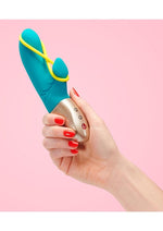 Load image into Gallery viewer, Amorino Silicone Vibrator with Clitoral Stimulator
