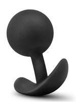 Load image into Gallery viewer, Anal Adventure Platinum Silicone Vibra Plug - Black