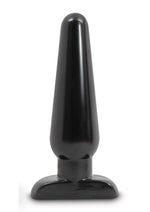 Load image into Gallery viewer, Anal Adventures Basic Anal Plug - Black - Large