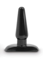 Load image into Gallery viewer, Anal Adventures Basic Anal Plug - Black - Small