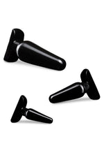 Load image into Gallery viewer, Anal Adventures Basic Butt Plug Kit 3 Sizes