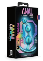 Load image into Gallery viewer, Anal Adventures Matrix Gamma Plug Silicone Anal Plug - Neptune - Teal
