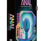 Anal Adventures Matrix Nebula Plug Silicone Anal Plug - Lunar - Blue