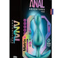 Anal Adventures Matrix Photon Plug Silicone Anal Plug - Neptune - Teal