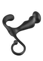 Load image into Gallery viewer, Anal Fantasy Collection Classix Prostate Stimulator - Black - 4in
