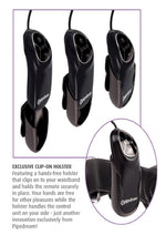 Load image into Gallery viewer, Anal Fantasy Collection Elite Vibrating Silicone Plug - Black - 3.5in