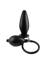 Load image into Gallery viewer, Anal Fantasy Collection Inflatable Silicone Plug - Black - 4.25in