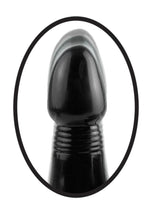 Load image into Gallery viewer, Anal Fantasy Collection Silicone Vibrating Thruster Waterproof - Black - 5.5in