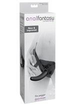 Load image into Gallery viewer, Anal Fantasy Collection The Pegger Strap-On - Black - 4.75in