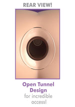 Load image into Gallery viewer, Anal Fantasy Elite Mega Anal Gaper Glass Open Tunnel - XLarge

