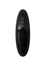 Anal Fantasy Elite Silicone Rechargeable P Motion Massager Waterproof - Black