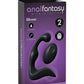 Anal Fantasy Elite Silicone Rechargeable Remote Control P-Spot Pro Waterproof - Black