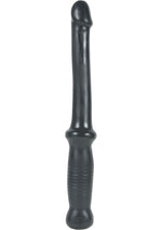 Load image into Gallery viewer, Anal Push Probe with Easy-Grip Handle - Black
