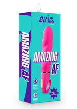 Load image into Gallery viewer, Aria Amazing AF Silicone Vibrator - Fuchsia/Pink

