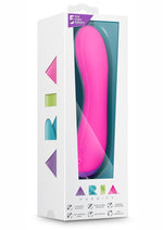 Load image into Gallery viewer, Aria Magnify Silicone Vibrator - Fuchsia
