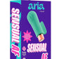 Aria Sensual AF Rechargeable Silicone Vibrator - Teal